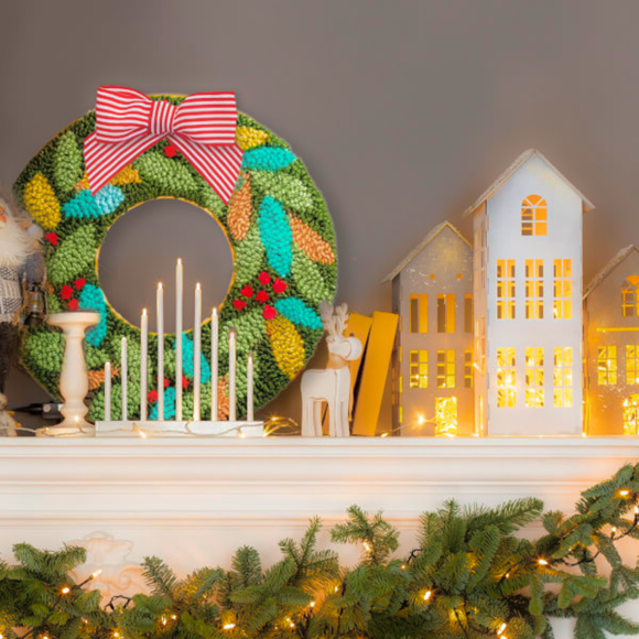 Tufting Workshop: Christmas Wreath