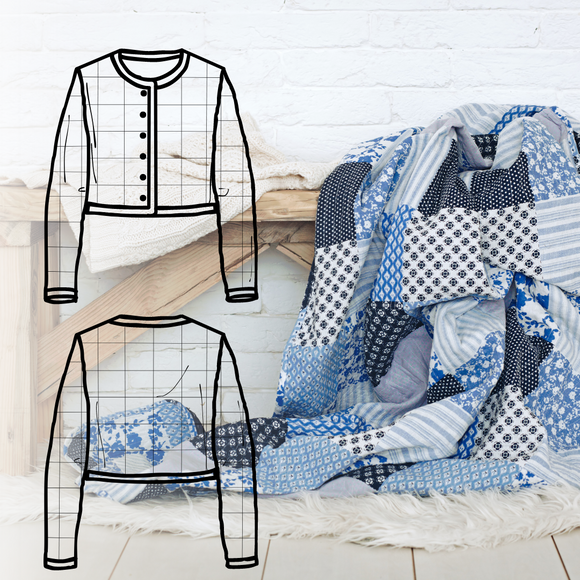Patchwork Jacket Term (Block Pattern to Garment)